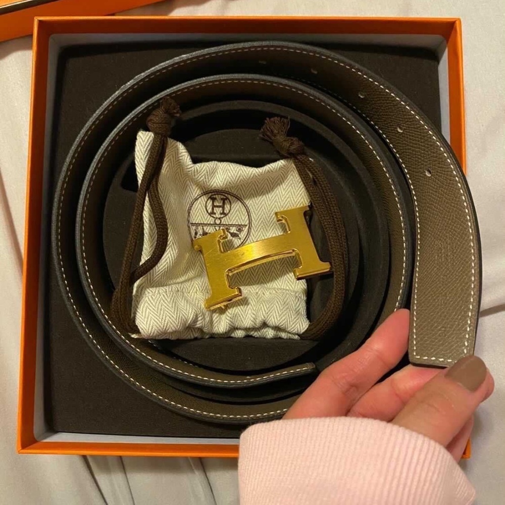 Hermes Reversible H Belt